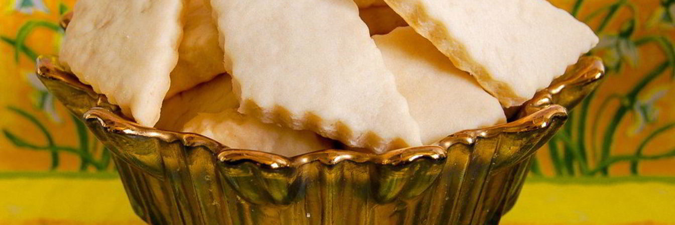 Постное рассыпчатое печенье