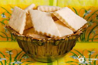 Постное рассыпчатое печенье