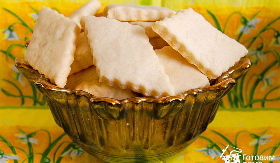 Рецепт постного рассыпчатого печенья