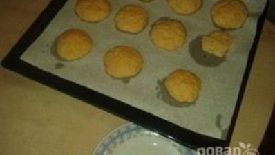 постное яблочное печенье