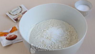 праздничное печенье с клюквой и орехами