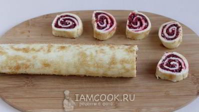 праздничное печенье с клюквой и орехами