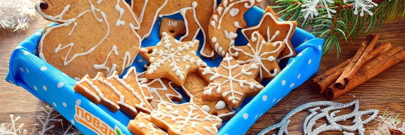 Пряное новогоднее печенье