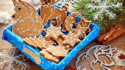 пряное новогоднее печенье