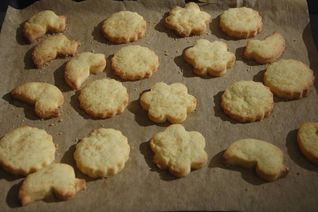 Рассыпчатое печенье на желтках