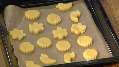 рассыпчатое печенье на желтках