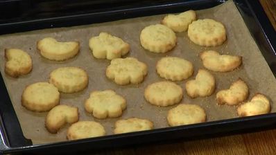 рассыпчатое печенье на желтках