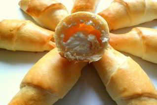 Рогалики с сырком Кири