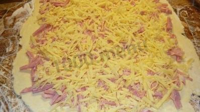 рулетики с ветчиной