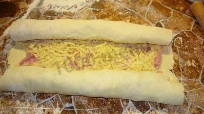 рулетики с ветчиной