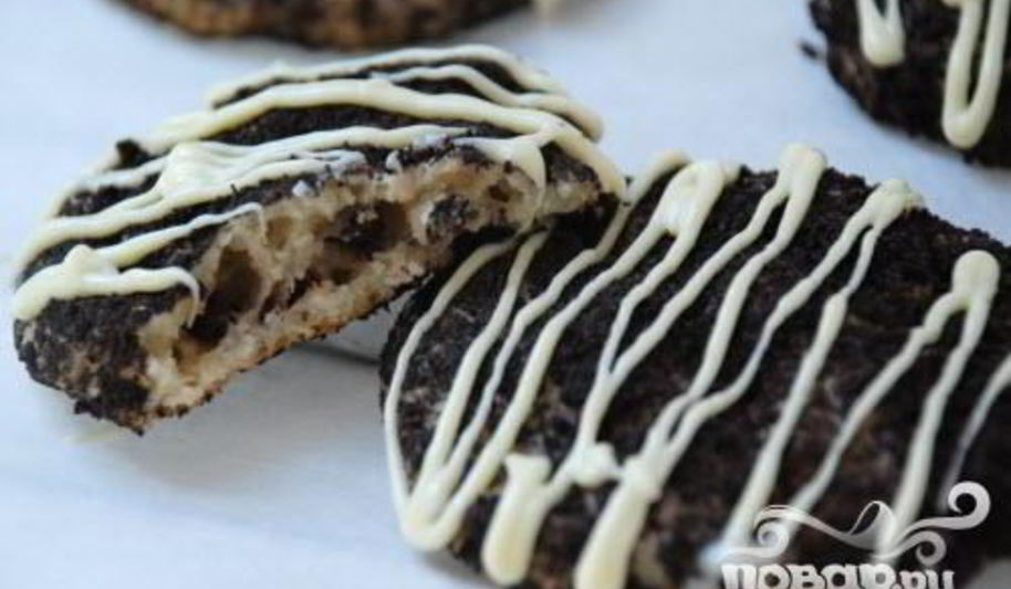 Рецепт шоколадна-сливочного печенье
