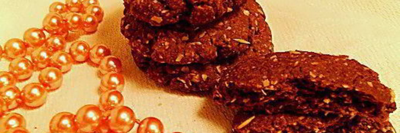 Шоколадное овсяное печенье