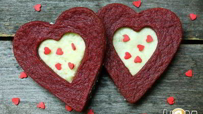 сэндвич печенье красный бархат