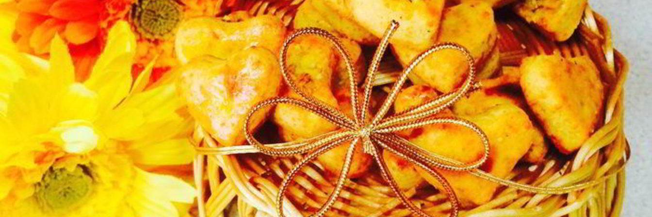 Сырное печенье с кайенским перцем