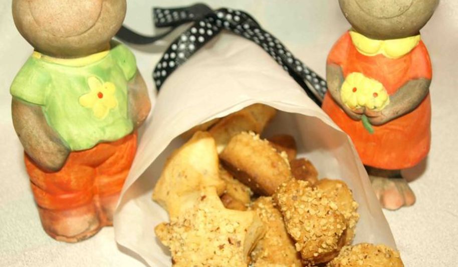 Рецепт сырного печенья с миндалем