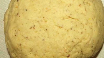 сырное печенье с миндалем