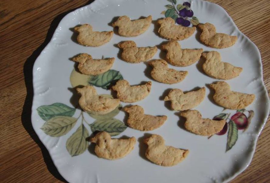 Сырное печенье с перцем