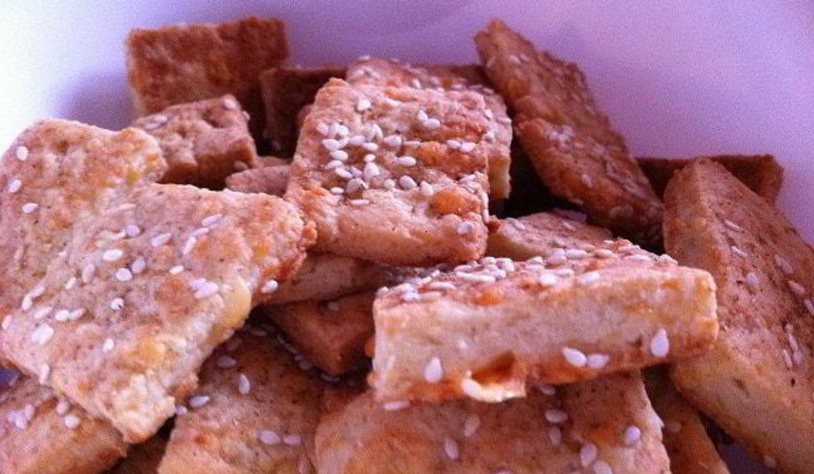 Рецепт сырных крекеров