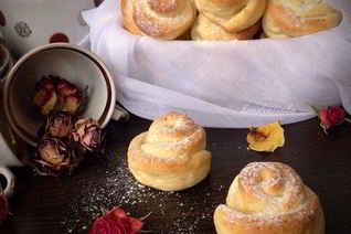 Творожное печенье Розочки