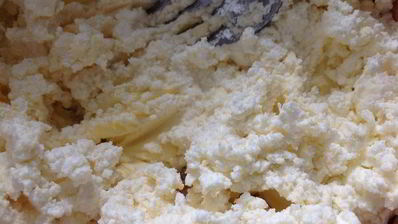 творожное печенье розочки