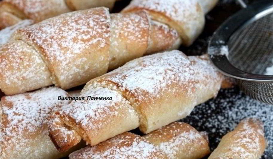 Рецепт творожных рогаликов