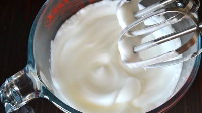 ванильное парфе с крошкой печенья