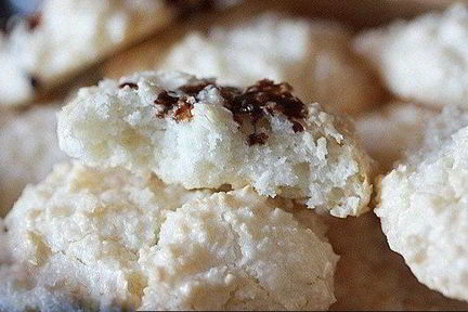 Воздушное кокосового печенья