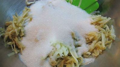 яблочное-кокосовое печенье