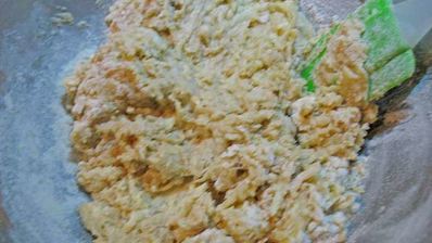 яблочное-кокосовое печенье