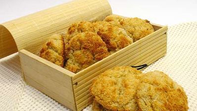 яблочное-кокосовое печенье