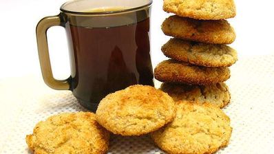 яблочное-кокосовое печенье