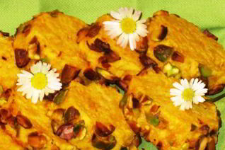 Закусочное печенье Сабле с фисташками