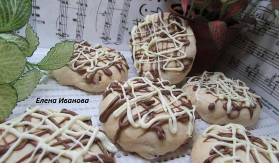 Рецепт желейного печенья с вяленой вишней