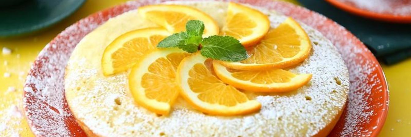 Апельсиновый пирог в мультиварке — быстро