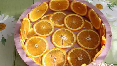 ароматный пирог с апельсинами