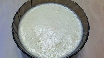 блинный пирог с яблоками и бананами