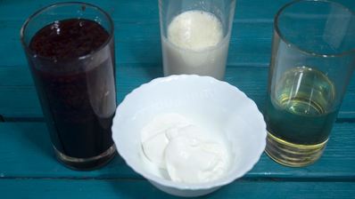 быстрый пирог с вареньем