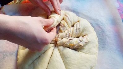 дрожжевой пирог апельсиновый вихрь