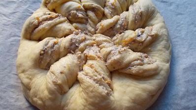 дрожжевой пирог апельсиновый вихрь