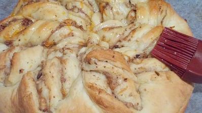 дрожжевой пирог апельсиновый вихрь