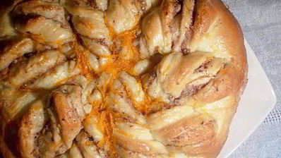 дрожжевой пирог апельсиновый вихрь