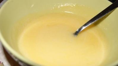 йогуртовый пирог с персиками в сливочной заливке