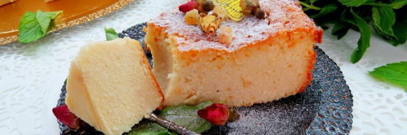 Итальянский пирог с манкой и рикоттой