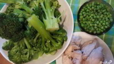 киш лорен с курицей и брокколи