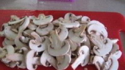 киш с курицей и грибами