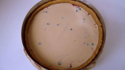 кофейный пирог с черникой