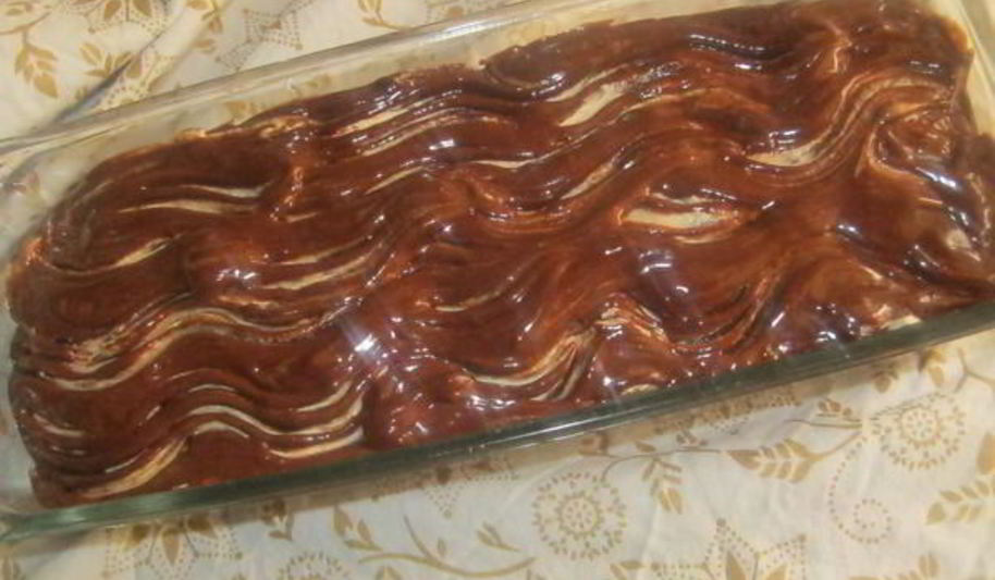 Рецепт кокосового пирога со сливочно-шоколадной глазурью