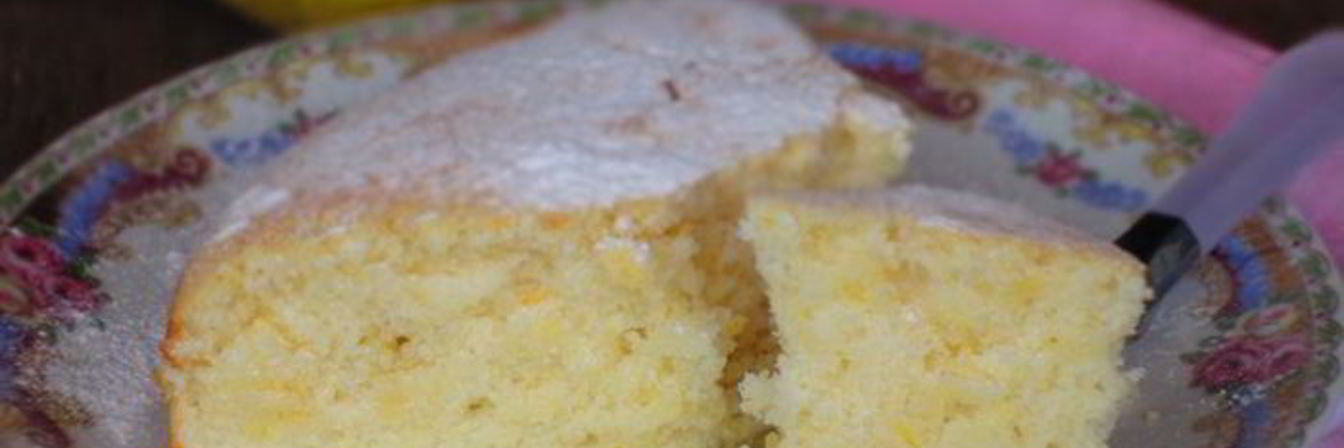 Лимонный пирог на белках