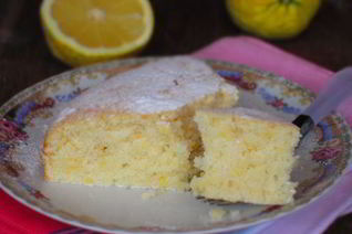 Лимонный пирог на белках