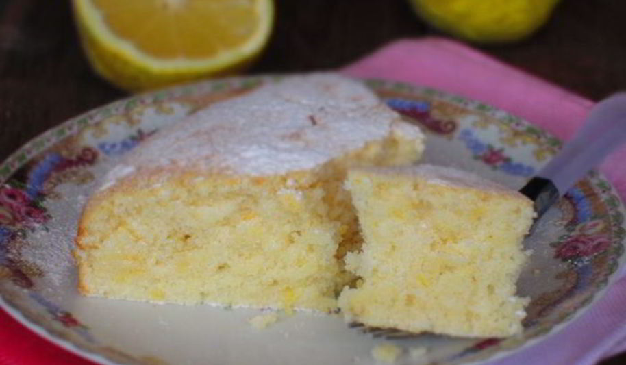 Рецепт лимонного пирога на белках